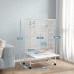 Spacious Bird Cage for Budgies and Parakeets