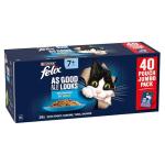 Felix As Good As It Looks Senior Fish Cat Food