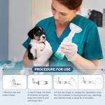 Dog Handheld Inhaler Spacer with 2 Masks