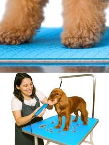 Non-Slip Foam Pet Grooming Table Mat 24x36