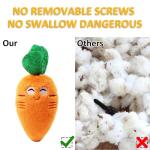 6 Pack Plush Squeaky Dog Toys for Puppies