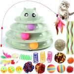 Suhaco 21-Pack Interactive Cat Toy Set