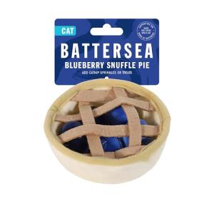 Blueberry Snuffle Pie Cat Toy with Catnip