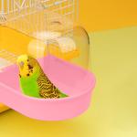 Hanging Bird Bath Tub for Parrots and Budgies