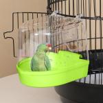 Hanging Bird Bath Tub for Parrots and Budgies