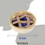 Blueberry Snuffle Pie Cat Toy with Catnip