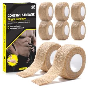 AnjoCare Self-Adhesive Bandage Wrap (8 Pack)