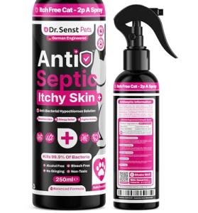 Cat Itchy Skin Relief Spray - Vet Approved