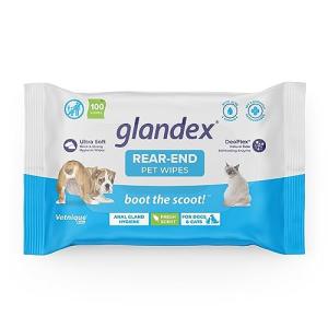 Glandex Pet Grooming Wipes for Dogs and Cats