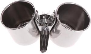 Stainless Steel Bird Feeding Cups for Cages