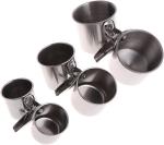 Stainless Steel Bird Feeding Cups for Cages