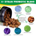Dog Probiotic Chews for Gut Health and Allergies