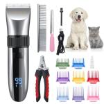 Cordless Dog Grooming Clipper with Ceramic Blades