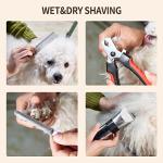 Cordless Dog Grooming Clipper with Ceramic Blades