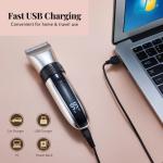 Cordless Dog Grooming Clipper with Ceramic Blades