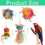 Parrot Chew Toys and Hanging Bird Accessories