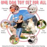 10 Pack Plush Squeaky Dog Toys for Puppies