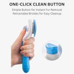 Self-Cleaning Slicker Brush for Cats and Dogs