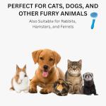 Self-Cleaning Slicker Brush for Cats and Dogs
