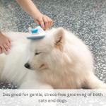 Self-Cleaning Slicker Brush for Cats and Dogs