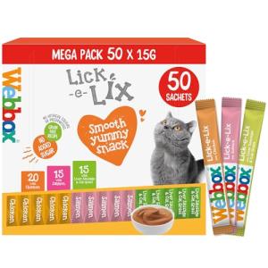 Webbox Lick-e-Lix Cat Treats Mega Pack