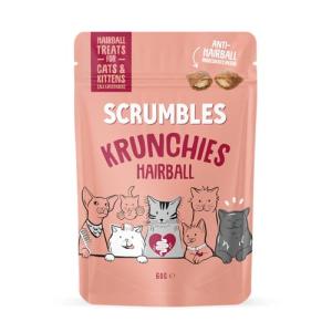 Scrumbles Anti-Hairball Cat Treats 60g
