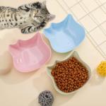 Non-Slip 6 Piece Cat Bowl Set in Colors