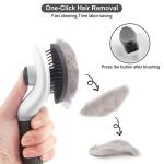 Cat and Dog Grooming Brush for Shedding