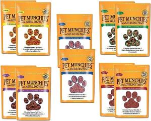 Mixed Pack of 10 Pet Munchies Training Treats