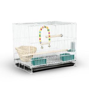 Lightweight Bird Cage Set with Toys and Tray