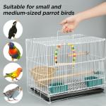 Lightweight Bird Cage Set with Toys and Tray