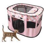 Portable Foldable Pet Playpen for Dogs and Cats