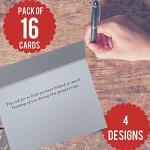 Pet Sympathy Cards with Envelopes - 16 Pack