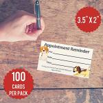 Grooming Appointment Reminder Cards for Pets