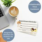 Grooming Appointment Reminder Cards for Pets
