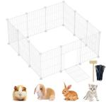 Lxvckly Small Animals Playpen with Door