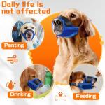 Soft Adjustable Mesh Muzzle for Medium Dogs