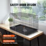 Large Metal Bird Cage with Rolling Stand