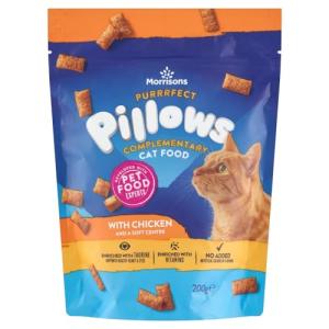 Morrisons Chicken Cat Snack Pillows 200g