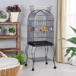 Yaheetech 150cm Open Top Parrot Cage with Stand