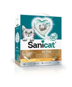 Sanicat Active Gold Argan Scented Cat Litter