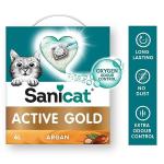 Sanicat Active Gold Argan Scented Cat Litter