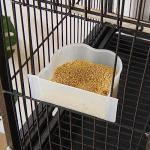 Spacious Metal Parrot Cage with Rolling Stand