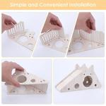 TIESOME Wooden Hamster House with Ladder and Slide
