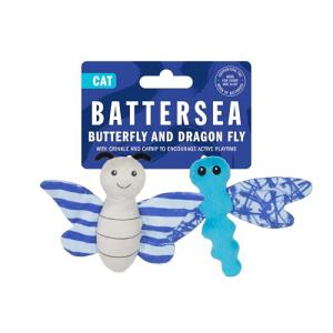 Rosewood Butterfly and Dragonfly Catnip Toy Set