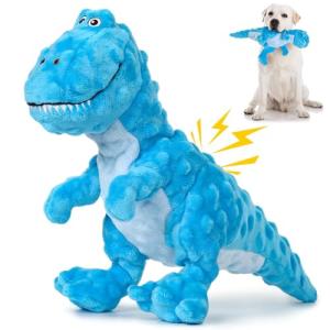 Squeaky Plush Dog Toy for Interactive Play