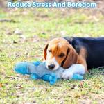 Squeaky Plush Dog Toy for Interactive Play