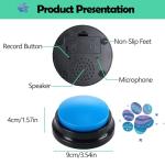 6 PCS Recordable Dog Training Buttons Set