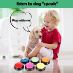 6 PCS Recordable Dog Training Buttons Set
