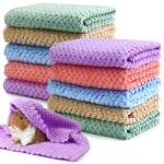 10 Pcs Soft Fleece Blanket for Small Pets